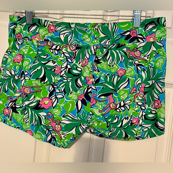 Lilly Pulitzer board shorts size XS monkey print - Picture 2 of 3